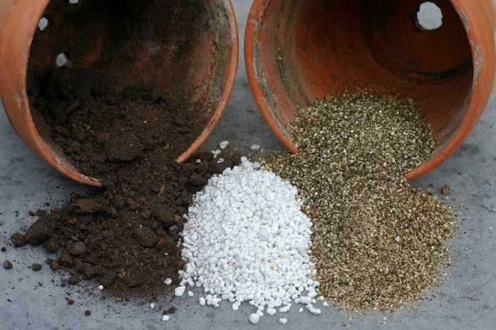 Peat, Perlite and Vermiculite